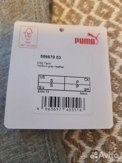 Майка Puma размер S