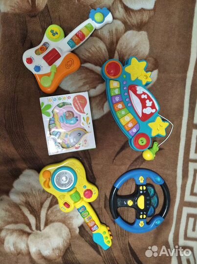 Игрушки развивающие музыкальные
