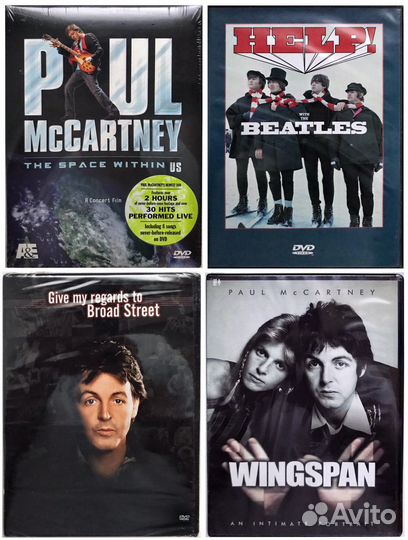 Коллекция музыки на оригинальных DVD пр-ва США