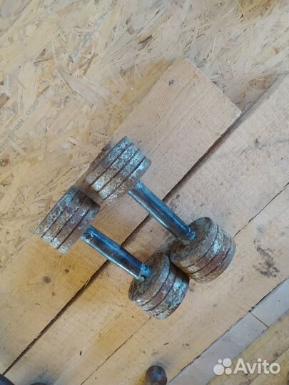 Гантели 2 *6 кг СССР, разборные