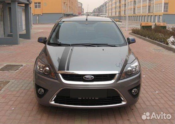 Передний бампер на ford focus 2 рестайлинг