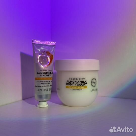 Крем для рук и йогурт для тела The body Milk