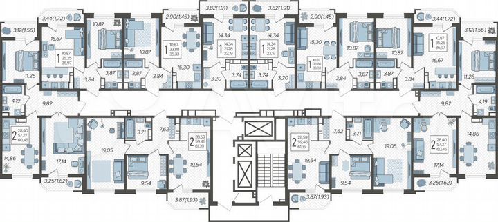 Квартира-студия, 23,2 м², 18/25 эт.