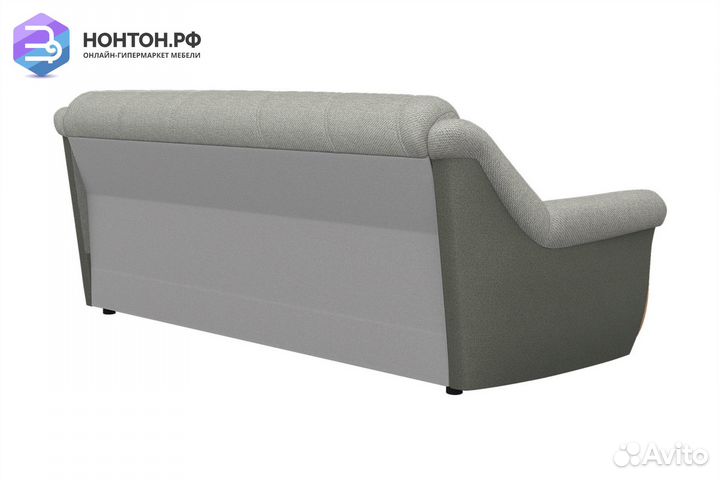 Диван книжка Вега-1 серый