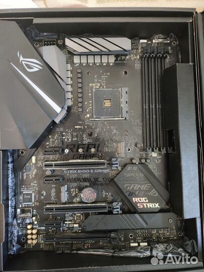 Комплект AM4 asus B450-E gaming