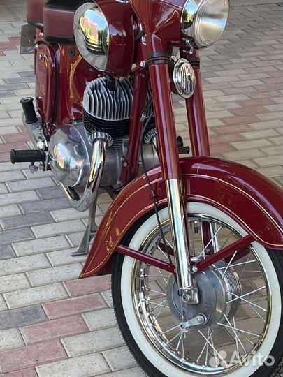 Ява 360 старушка 1954 года выпуска с документами