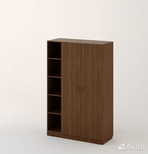 Шкаф детский №2 (Орех темный)