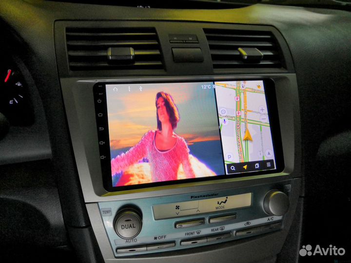 Магнитола Toyota Camry 40 Антирадар блютуз