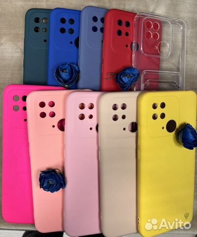 Силиконовый чехол на Xiaomi Redmi 10c