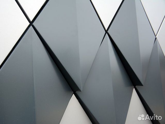 Фасадная алюминиевая композитная панель акп купить в Москве с доставкой ...