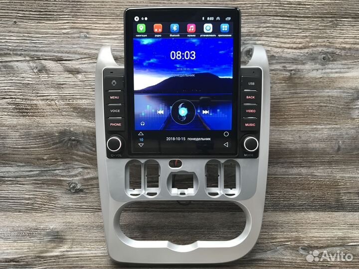 Магнитола на Renault Logan, Sandero