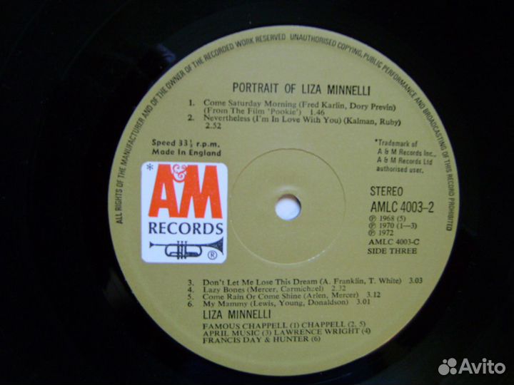 Portrait Of Liza Minnelli - Двойной альбом