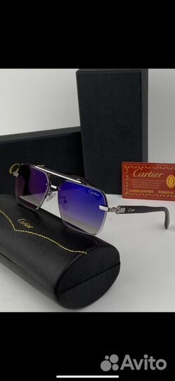 Мужские очки Cartier новинка