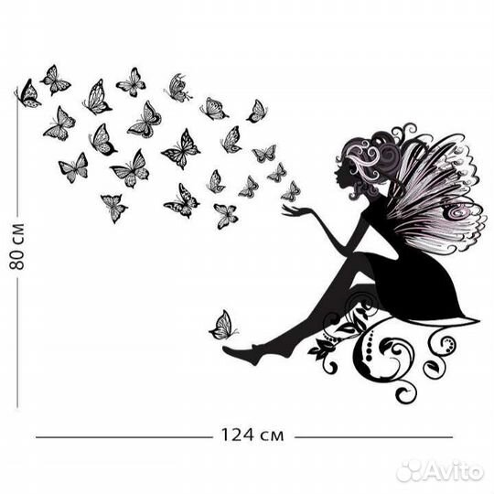 Интерьерные наклейки