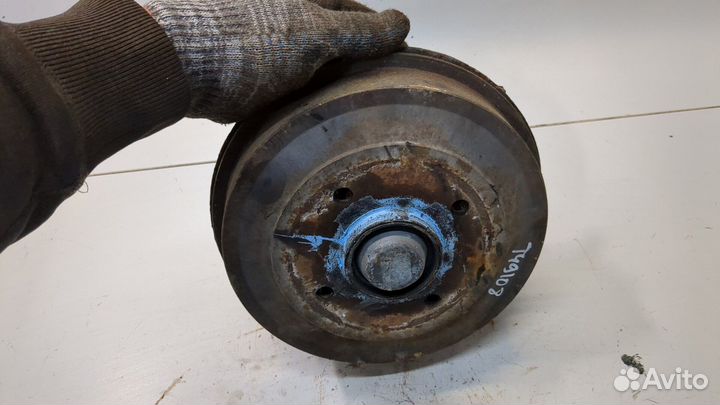 Ступица (кулак, цапфа) левая задняя Peugeot 208