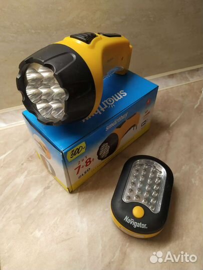 Фонарик Navigator новый