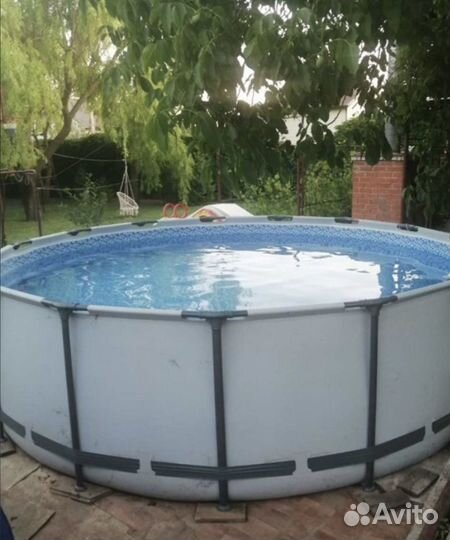Каркасный бассейн новый