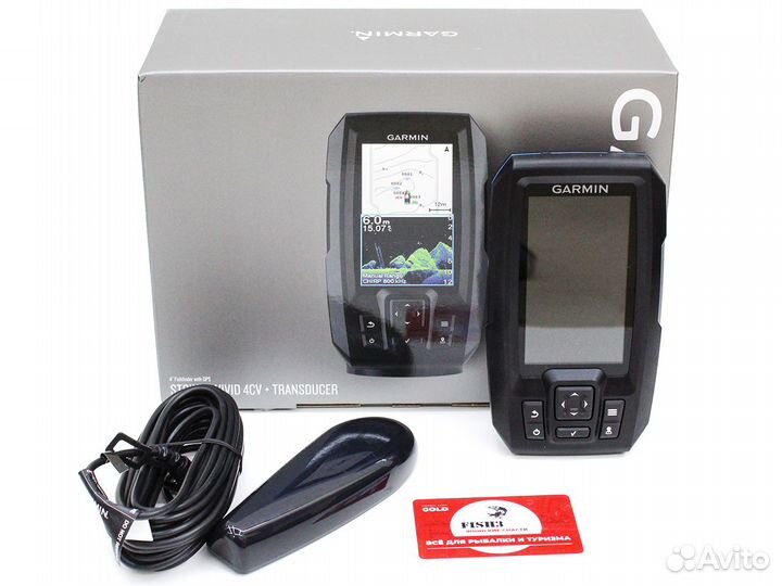 Эхолот Garmin Striker 4CV Vivid, Гармин Страйкер 4