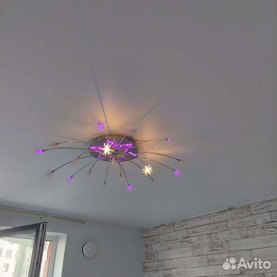 Люстра потолочная светодиодная бу