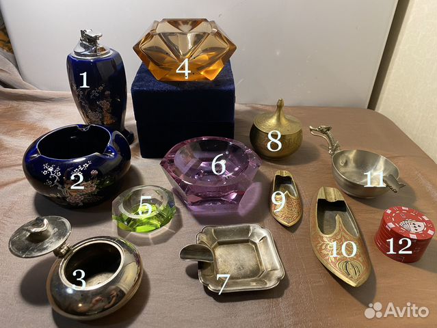 Винтажные пепельницы