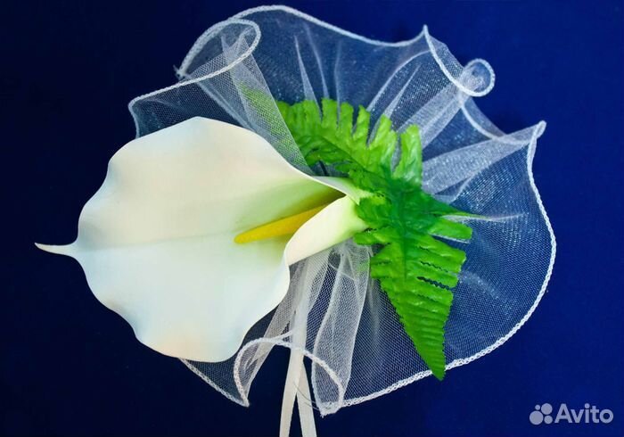 Украшения на ручки свадебного авто (новое) 4 шт