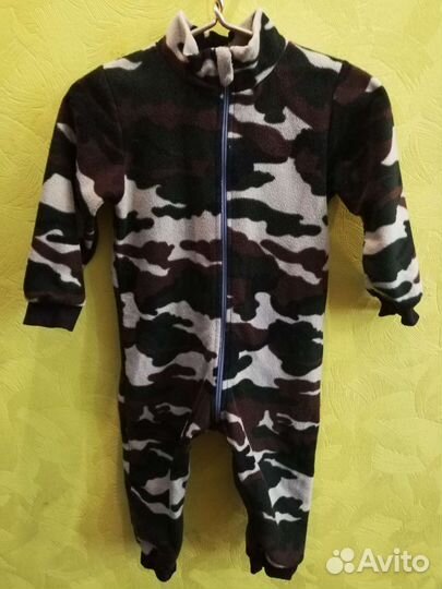 Флисовый комбинезон 98