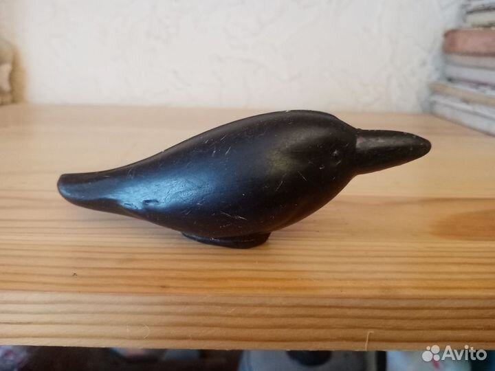 Ворона СССР пластмассовая, дутыш СССР. Советская и