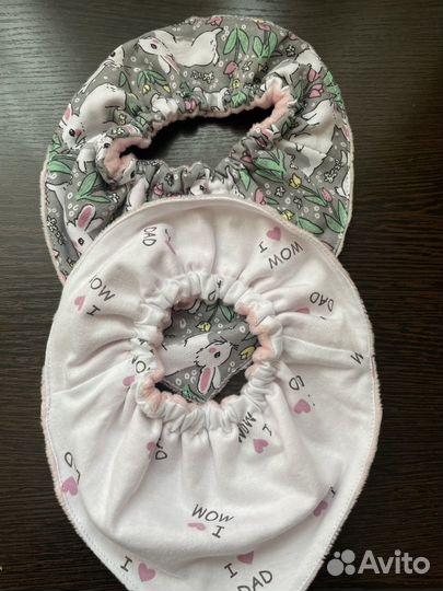 Нагрудник для кормления слюнявчик