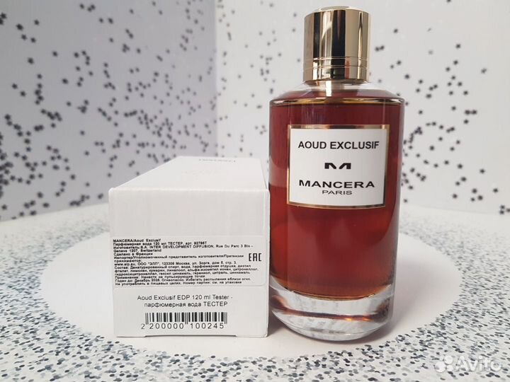 Mancera Aoud Exclusif 120 мл