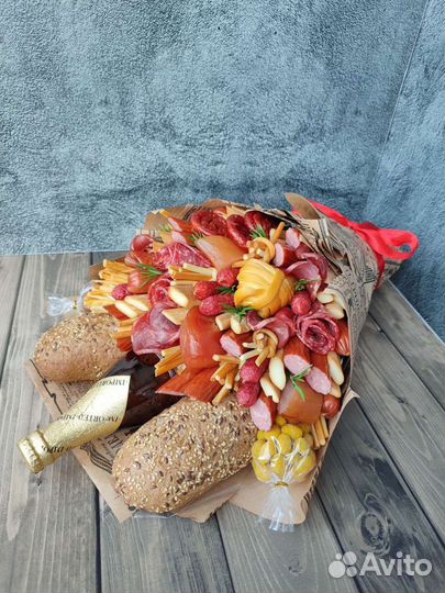 Съедобный мужской букет, подарок мужчине