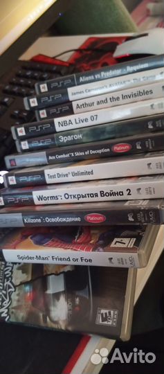 Лицензионные игры для sony PSP на дисках