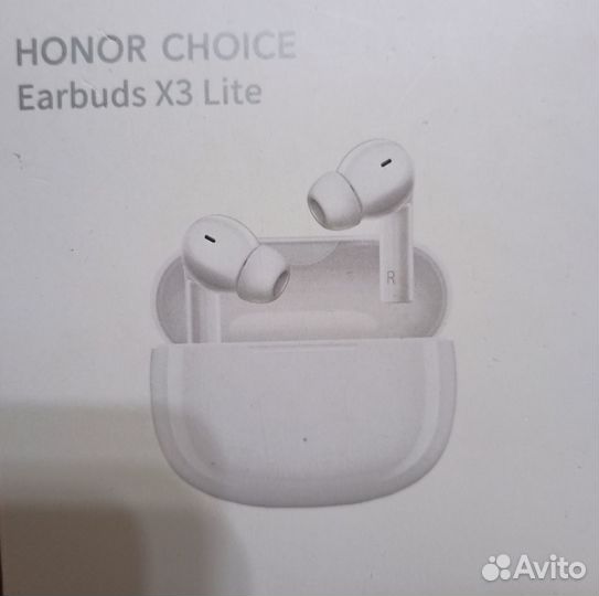 New наушники TWS Honor Choice Earbuds X3 Lite белы