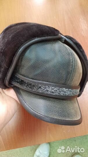 Мужская кепка р.57 теплая плотная