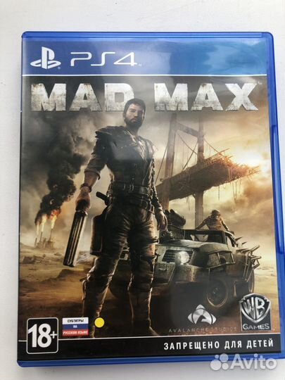 Mad max игры PS4