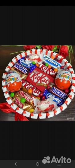 Сладкие подарки, букеты