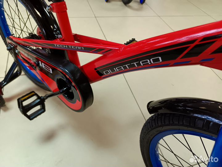 Детский велосипед TechTeam Quattro 20