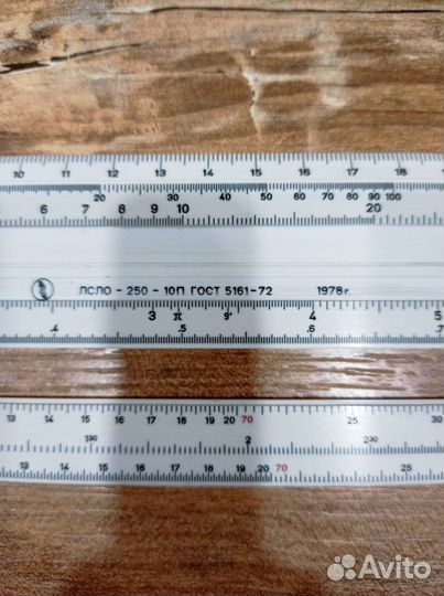 Логарифмическая линейка СССР