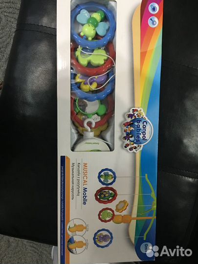 Музыкальная карусель на кроватку