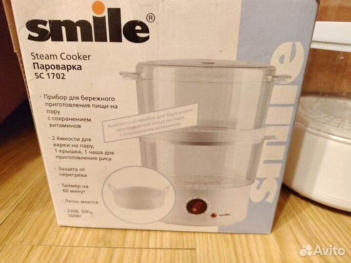 Пароварка Smile sc-1702
