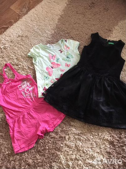 Пакет вещей на 3 годаZara, Place, Benetton, HM, le