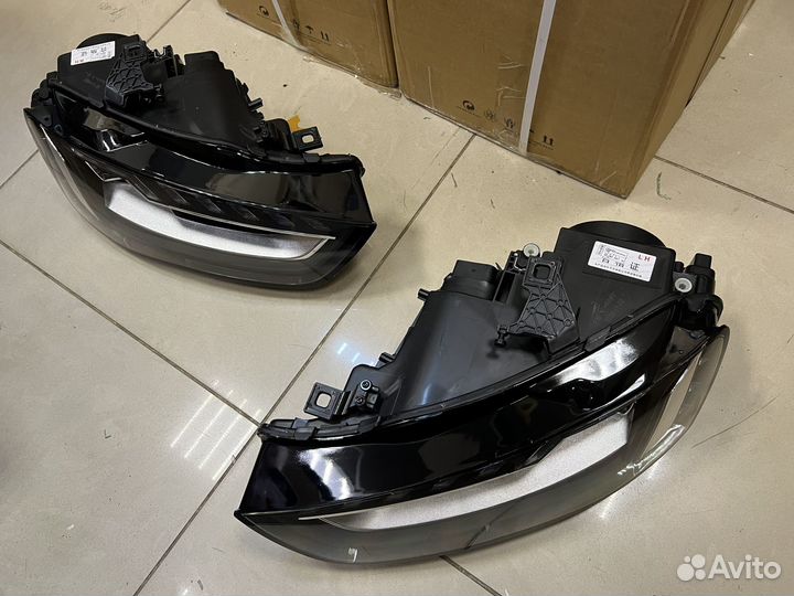 Фары для Audi A4 B8 рест Full LED Matrix стиль RS4