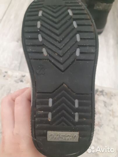 Ботинки демисезонные для девочки 23 размер