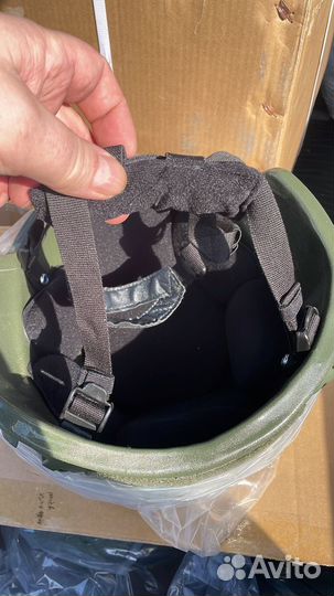 Баллистический шлем бр2 с защитой ушей