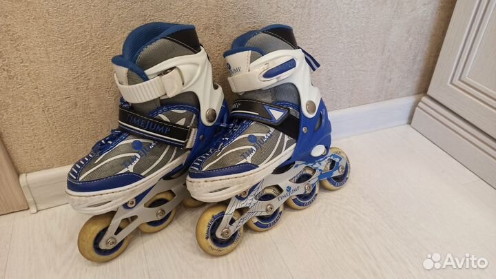 Роликовые коньки детские с защитой
