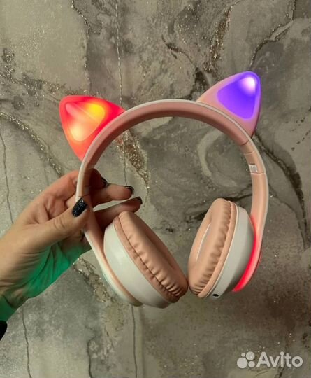 Наушники беспроводные с ушками блютуз