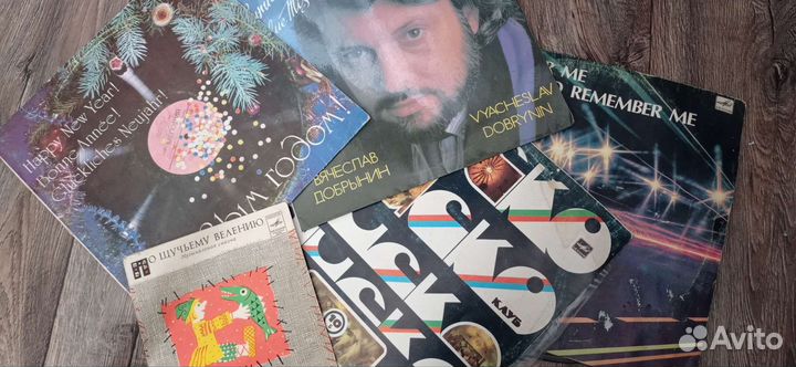 Музыкальные пластинки для декора