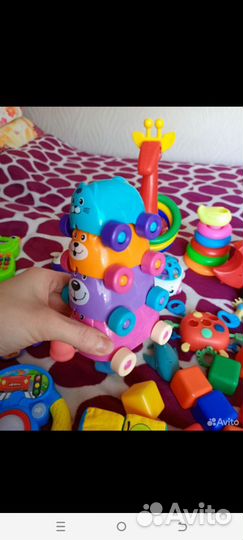 Игрушки для малышей пакетом