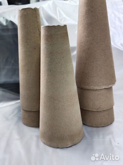 Втулки (конусы) картонные и пластиковые от пряжи