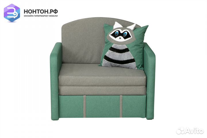 Тахта Мася 15 зеленая / серая