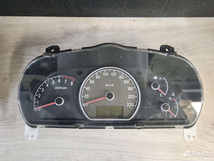 Щиток приборов hyundai elantra HD
